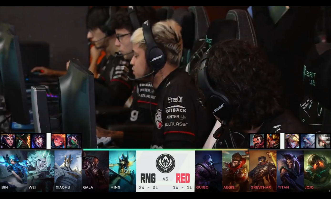 [战报] RNG vs RED RNG能否拿下第三胜