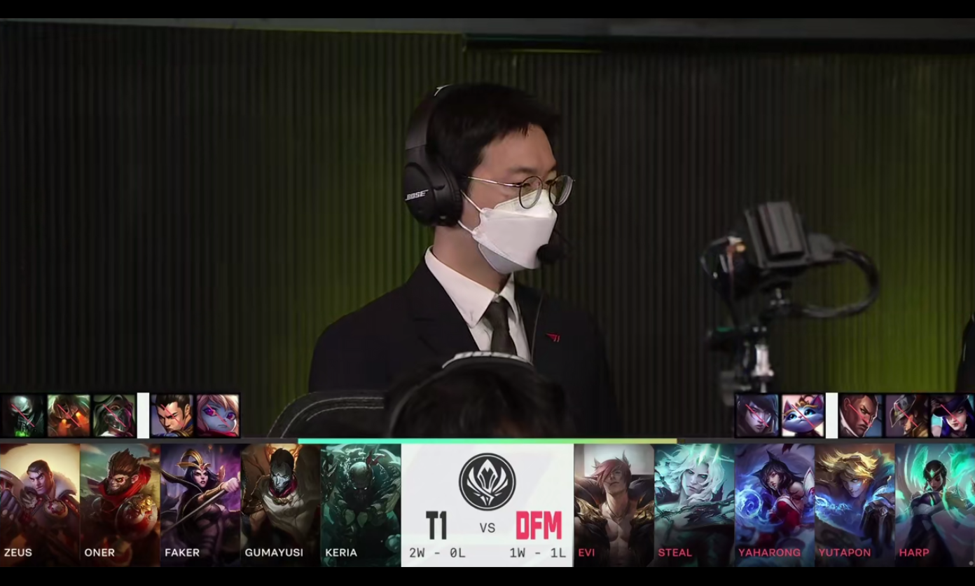 [战报] T1 vs DFM T1能否继续全胜